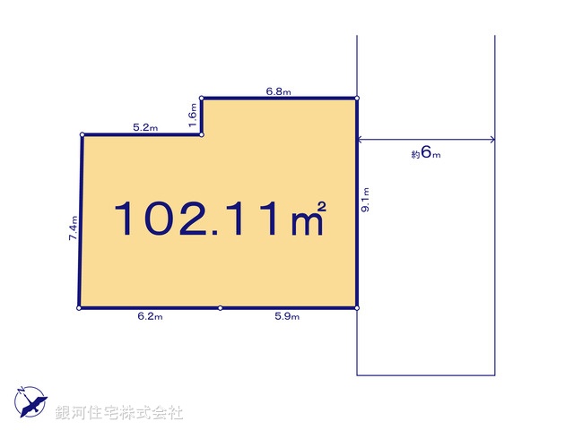 G00386576 埼玉県さいたま市北区本郷町 土地 3390万円【区画図】