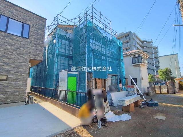 G00386626 千葉県松戸市稔台７丁目 新築一戸建て 4999万円 土地面積112.86m² (約34.14坪) 建物面積105.67m² (約31.96坪) 間取り４ＬＤＫ 築年月2026年03月【外観5】