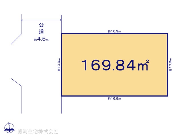 G00387087 千葉県八千代市八千代台西１０丁目 土地 2680万円【区画図】
