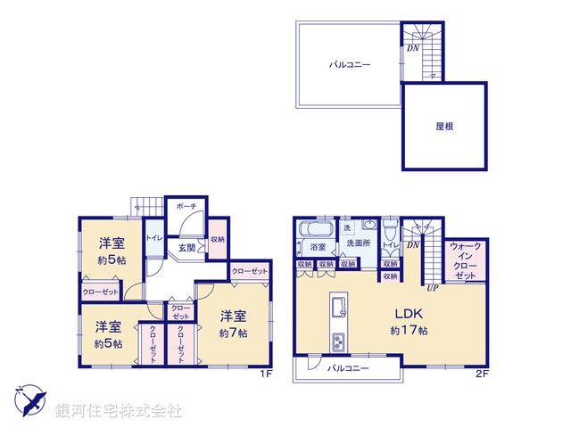 G00387130 千葉県千葉市中央区星久喜町 中古一戸建て 3099万円【間取図】