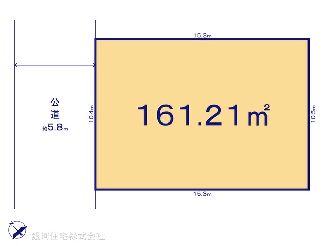 G00387372 千葉県四街道市栗山 土地 1898万円【区画図】