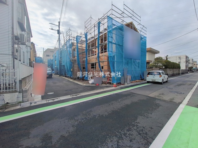 G00387395 東京都葛飾区水元３丁目 新築一戸建て 4990万円 土地面積80.02m² (約24.20坪) 建物面積89.63m² (約27.11坪) 間取り３ＳＬＤＫ 築年月2026年04月【外観6】