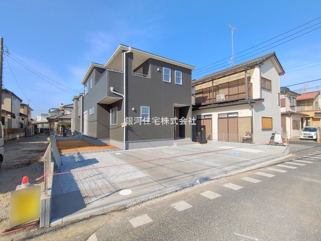 G00387411 埼玉県さいたま市岩槻区城南１丁目 新築一戸建て 3780万円 土地面積162.07m² (約49.02坪) 建物面積107.64m² (約32.56坪) 間取り４ＬＤＫ 築年月2026年02月【外観7】