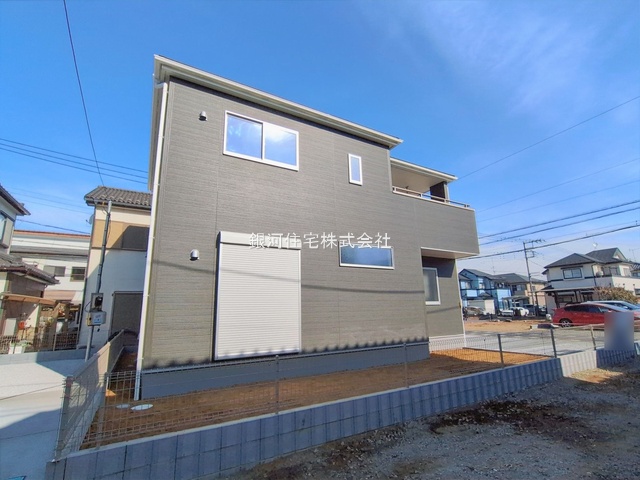 G00387411 埼玉県さいたま市岩槻区城南１丁目 新築一戸建て 3780万円 土地面積162.07m² (約49.02坪) 建物面積107.64m² (約32.56坪) 間取り４ＬＤＫ 築年月2026年02月【外観8】