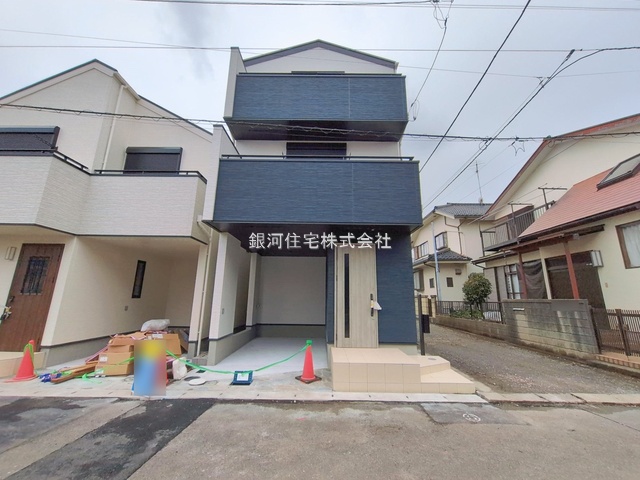 G00387415 神奈川県相模原市中央区淵野辺本町２丁目 新築一戸建て 4398万円 土地面積60.04m² (約18.16坪) 建物面積116.53m² (約35.25坪) 築年月2026年02月【外観7】