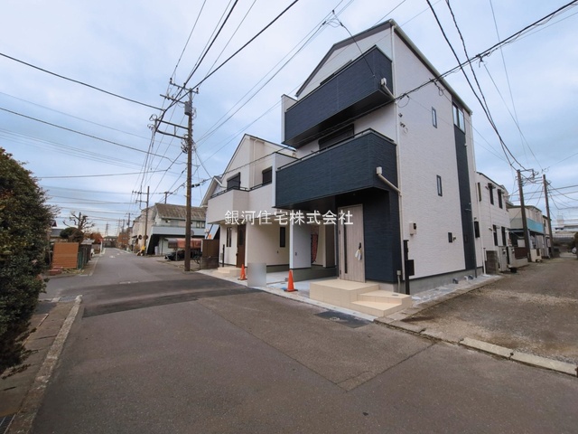 G00387416 神奈川県相模原市中央区淵野辺本町２丁目 新築一戸建て 4898万円 土地面積80.80m² (約24.44坪) 建物面積113.44m² (約34.31坪) 築年月2026年02月【外観3】