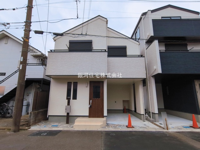 G00387416 神奈川県相模原市中央区淵野辺本町２丁目 新築一戸建て 4898万円 土地面積80.80m² (約24.44坪) 建物面積113.44m² (約34.31坪) 築年月2026年02月【外観9】