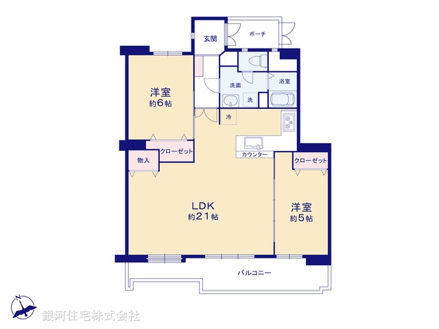 G00387831 東京都昭島市つつじが丘３丁目 中古マンション 2580万円【間取図】