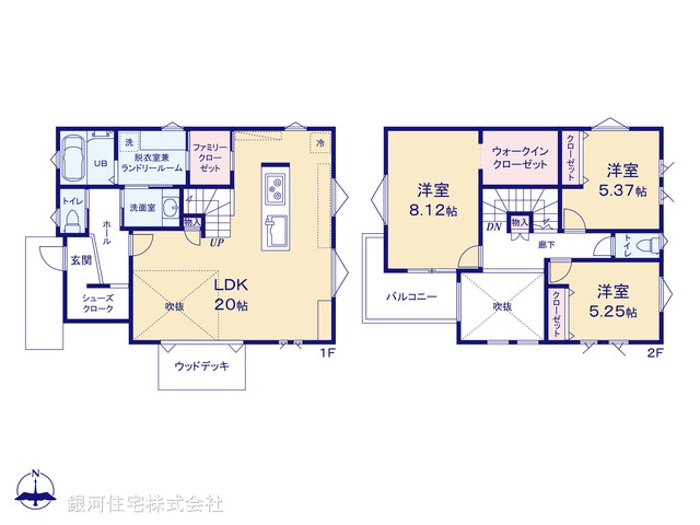 G00388345 千葉県佐倉市臼井 新築一戸建て 3480万円【間取図】