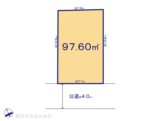 G00388512 千葉県船橋市夏見４丁目 土地 2980万円【区画図】