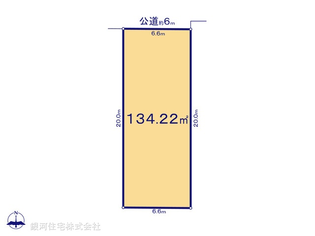 G00388592 埼玉県さいたま市岩槻区原町 土地(建築条件付土地) 1899万円【区画図】