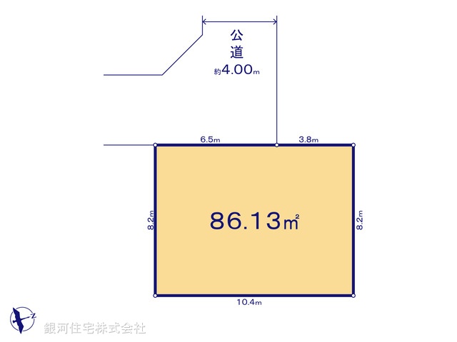 G00388768 埼玉県川口市大字小谷場 土地 4480万円【区画図】