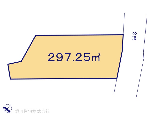 G00388771 埼玉県川越市南大塚１丁目 土地 3010万円【区画図】