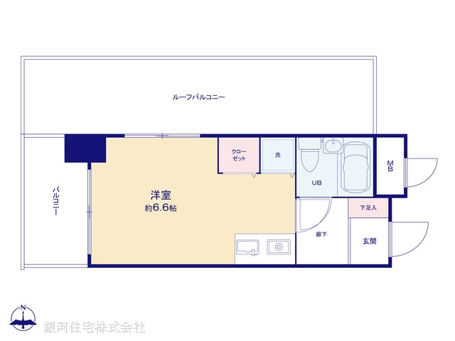 G00389065 東京都墨田区石原３丁目 中古マンション 1980万円【間取図】