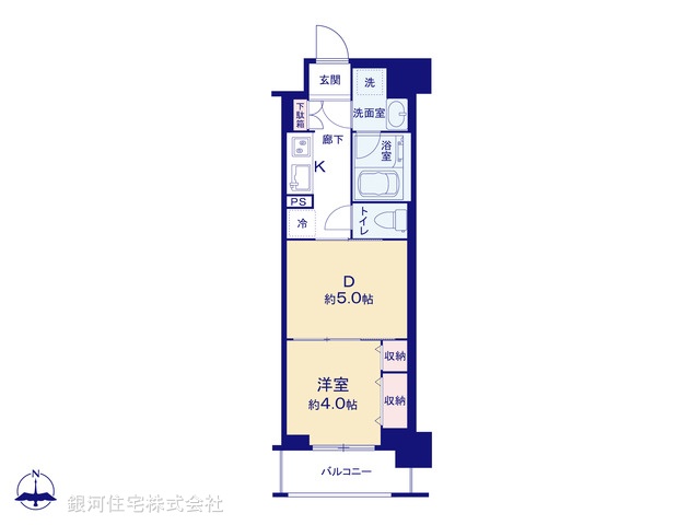 G00389099 東京都台東区今戸２丁目 中古マンション 3280万円【間取図】