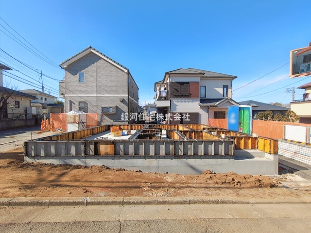 G00389111 埼玉県所沢市大字松郷 新築一戸建て 4698万円 土地面積117.96m² (約35.68坪) 建物面積93.51m² (約28.28坪) 間取り３ＬＤＫ 築年月2026年04月【外観7】