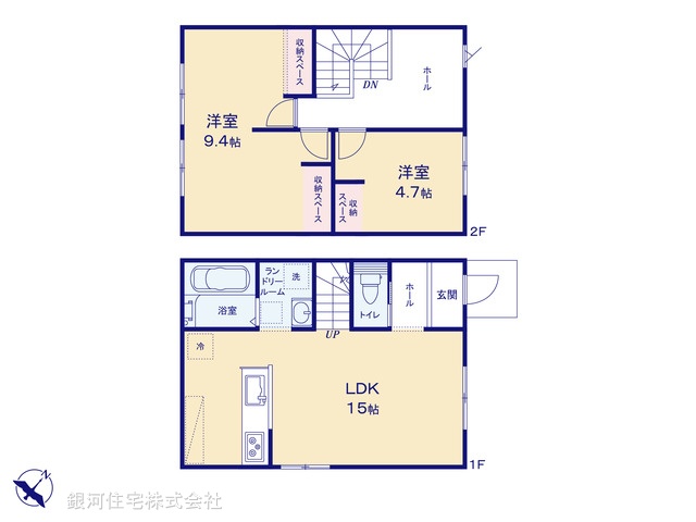 G00389269 千葉県木更津市真舟１丁目 新築一戸建て 2680万円【間取図】