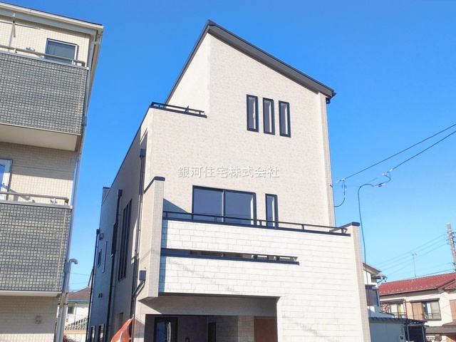 G00389461 埼玉県志木市中宗岡１丁目 新築一戸建て 3399万円 土地面積71.56m² (約21.64坪) 建物面積115.22m² (約34.85坪) 間取り３ＳＬＤＫ 築年月2026年02月(築１年以内)【外観9】