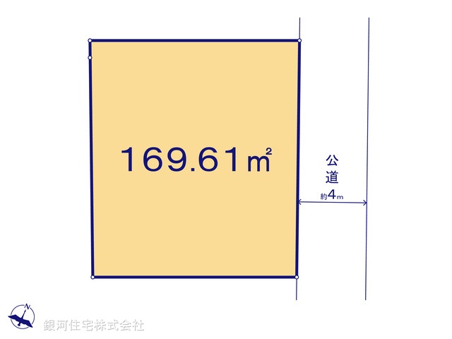 G00389554 千葉県船橋市西習志野３丁目 土地 4020万円【区画図】