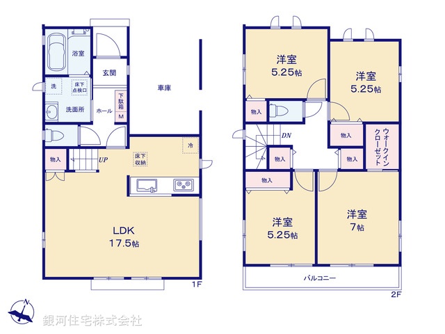 G00389765 千葉県船橋市習志野台８丁目 新築一戸建て 4090万円【間取図】