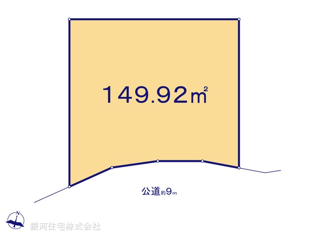 G00389817 神奈川県横須賀市長井３丁目 土地 1980万円【区画図】