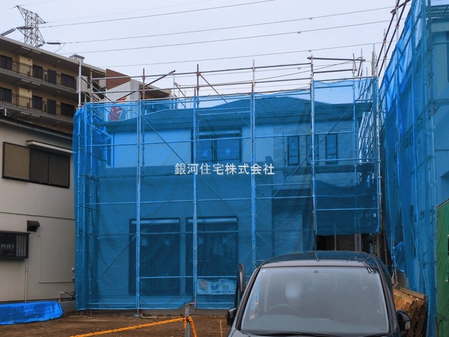 G00389923 千葉県松戸市三矢小台３丁目 新築一戸建て 4890万円 土地面積126.45m² (約38.25坪) 建物面積93.57m² (約28.30坪) 間取り３ＬＤＫ 築年月2026年04月【外観5】