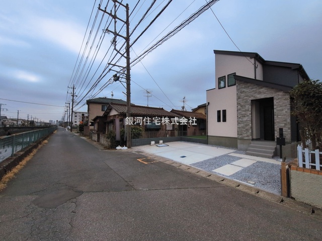 G00389927 千葉県松戸市栄町西１丁目 新築一戸建て 4790万円 土地面積171.83m² (約51.97坪) 建物面積103.08m² (約31.18坪) 間取り４ＬＤＫ 築年月2026年02月(築１年以内)【外観16】