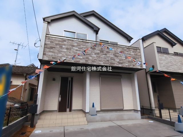 G00389944 千葉県習志野市香澄３丁目 新築一戸建て 4990万円 土地面積114.99m² (約34.78坪) 建物面積103.29m² (約31.24坪) 間取り３ＳＬＤＫ 築年月2026年02月(築１年以内)【外観13】