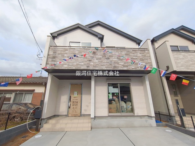 G00389944 千葉県習志野市香澄３丁目 新築一戸建て 4990万円 土地面積114.99m² (約34.78坪) 建物面積103.29m² (約31.24坪) 間取り３ＳＬＤＫ 築年月2026年02月(築１年以内)【外観14】