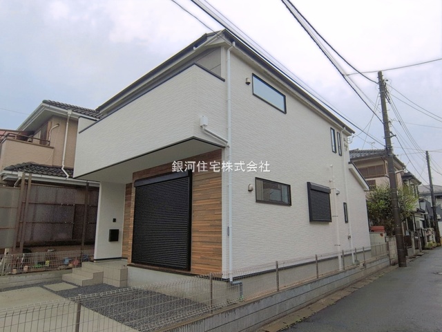 G00389950 千葉県松戸市西馬橋３丁目 新築一戸建て 5999万円 土地面積123.02m² (約37.21坪) 建物面積105.57m² (約31.93坪) 間取り４ＬＤＫ 築年月2026年04月【外観7】