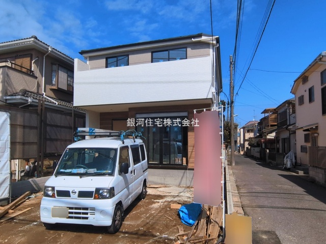 G00389950 千葉県松戸市西馬橋３丁目 新築一戸建て 5999万円 土地面積123.02m² (約37.21坪) 建物面積105.57m² (約31.93坪) 間取り４ＬＤＫ 築年月2026年04月【外観15】