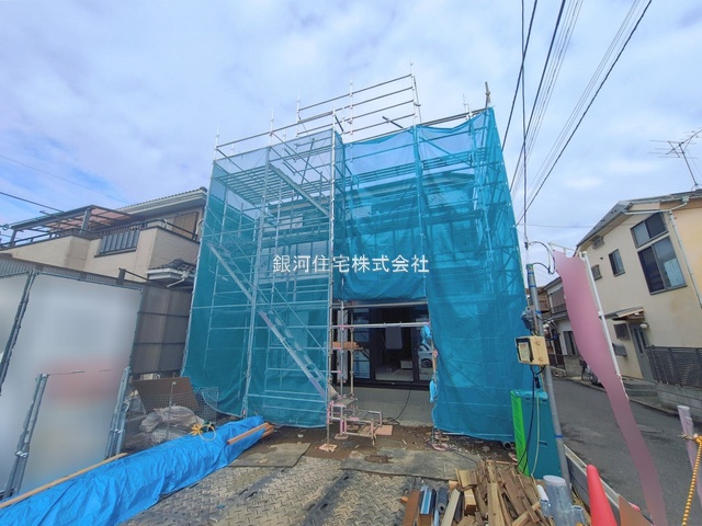 G00389950 千葉県松戸市西馬橋３丁目 新築一戸建て 5999万円 土地面積123.02m² (約37.21坪) 建物面積105.57m² (約31.93坪) 間取り４ＬＤＫ 築年月2026年04月【外観17】