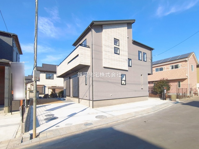 G00389968 千葉県船橋市二和西３丁目 新築一戸建て 3780万円 土地面積165.11m² (約49.94坪) 建物面積107.59m² (約32.54坪) 間取り４ＬＤＫ 築年月2026年01月(築１年以内)【外観2】