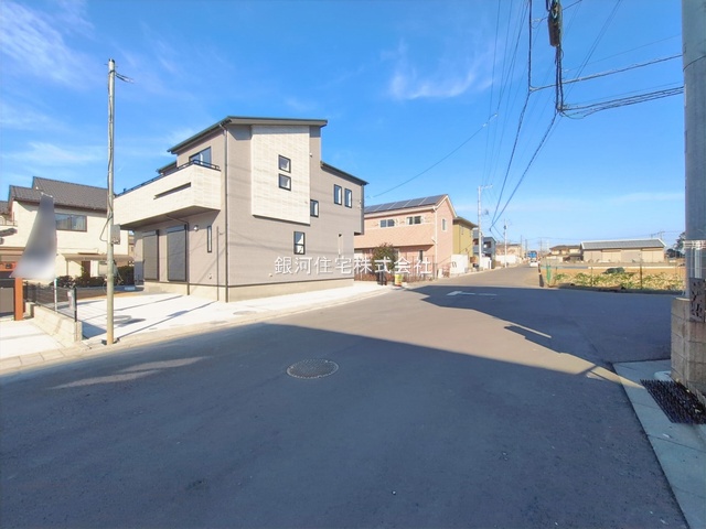 G00389968 千葉県船橋市二和西３丁目 新築一戸建て 3780万円 土地面積165.11m² (約49.94坪) 建物面積107.59m² (約32.54坪) 間取り４ＬＤＫ 築年月2026年01月(築１年以内)【外観3】