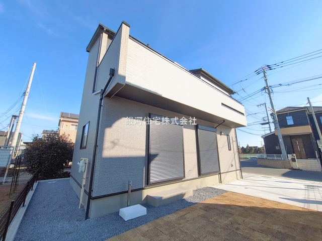 G00389968 千葉県船橋市二和西３丁目 新築一戸建て 3780万円 土地面積165.11m² (約49.94坪) 建物面積107.59m² (約32.54坪) 間取り４ＬＤＫ 築年月2026年01月(築１年以内)【外観7】