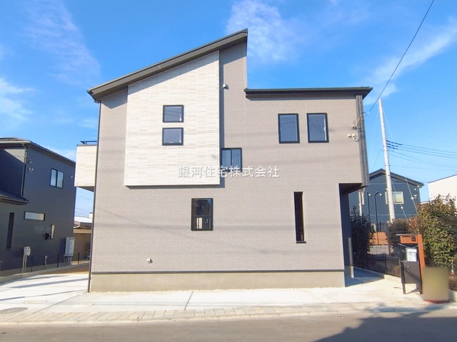 G00389968 千葉県船橋市二和西３丁目 新築一戸建て 3780万円 土地面積165.11m² (約49.94坪) 建物面積107.59m² (約32.54坪) 間取り４ＬＤＫ 築年月2026年01月(築１年以内)【外観8】