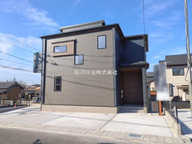 G00389969 千葉県船橋市二和西３丁目 新築一戸建て 4180万円 土地面積165.05m² (約49.92坪) 建物面積107.26m² (約32.44坪) 間取り４ＬＤＫ 築年月2026年01月(築１年以内)【外観8】