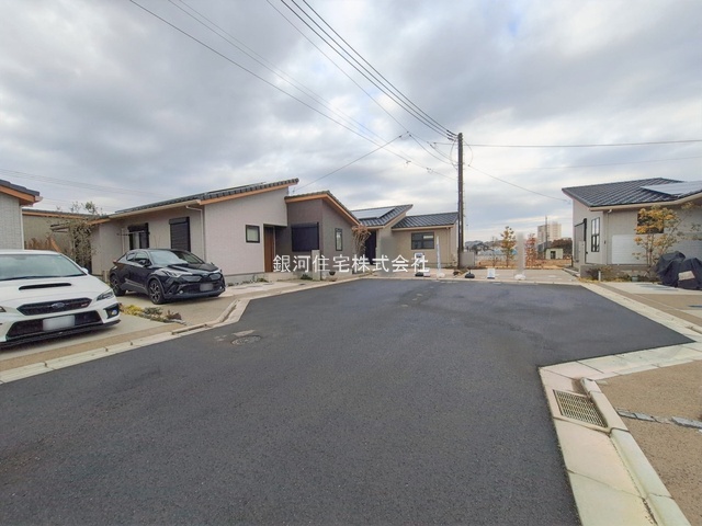 G00389976 千葉県印西市草深 新築一戸建て 4830万円 土地面積173.81m² (約52.57坪) 建物面積76.24m² (約23.06坪) 間取り３ＬＤＫ 築年月2025年05月(築１年以内)【外観12】