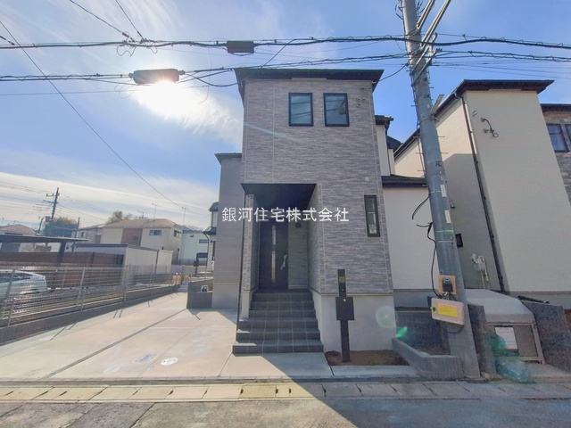 G00389977 千葉県松戸市中和倉 新築一戸建て 4490万円 土地面積112.75m² (約34.10坪) 建物面積102.57m² (約31.02坪) 間取り４ＬＤＫ 築年月2026年01月(築１年以内)【外観2】