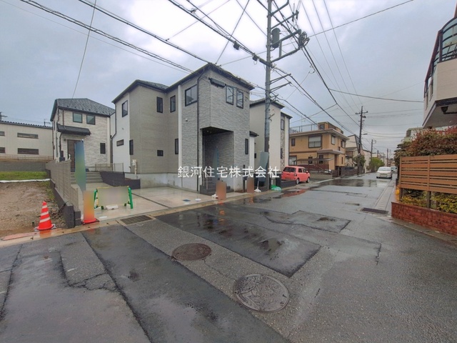 G00389979 千葉県松戸市中和倉 新築一戸建て 3990万円 土地面積117.17m² (約35.44坪) 建物面積96.05m² (約29.05坪) 間取り３ＬＤＫ 築年月2026年01月(築１年以内)【外観9】