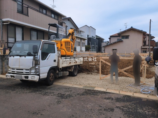 G00389980 千葉県松戸市小金原７丁目 新築一戸建て 4090万円 土地面積107.12m² (約32.40坪) 建物面積99.16m² (約29.99坪) 間取り４ＬＤＫ 築年月2026年06月【外観5】