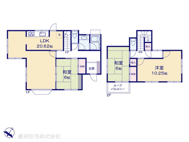 G00390082 千葉県成田市宗吾４丁目 中古一戸建て 1999万円【間取図】
