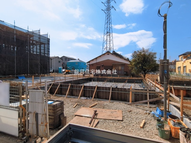 G00390204 埼玉県さいたま市南区松本２丁目 新築一戸建て 4380万円 土地面積106.24m² (約32.13坪) 建物面積98.26m² (約29.72坪) 間取り３ＳＬＤＫ 築年月2026年06月【外観5】