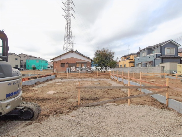 G00390204 埼玉県さいたま市南区松本２丁目 新築一戸建て 4380万円 土地面積106.24m² (約32.13坪) 建物面積98.26m² (約29.72坪) 間取り３ＳＬＤＫ 築年月2026年06月【外観7】