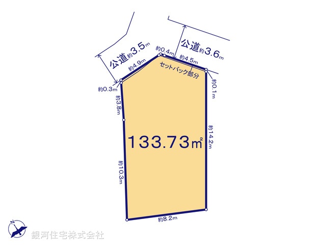 G00390222 千葉県流山市名都借 土地 1680万円【区画図】