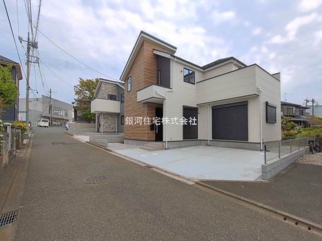 G00390248 東京都町田市木曽東３丁目 新築一戸建て 5998万円 土地面積138.32m² (約41.84坪) 建物面積107.83m² (約32.61坪) 間取り４ＬＤＫ 築年月2026年04月(築１年以内)【外観8】