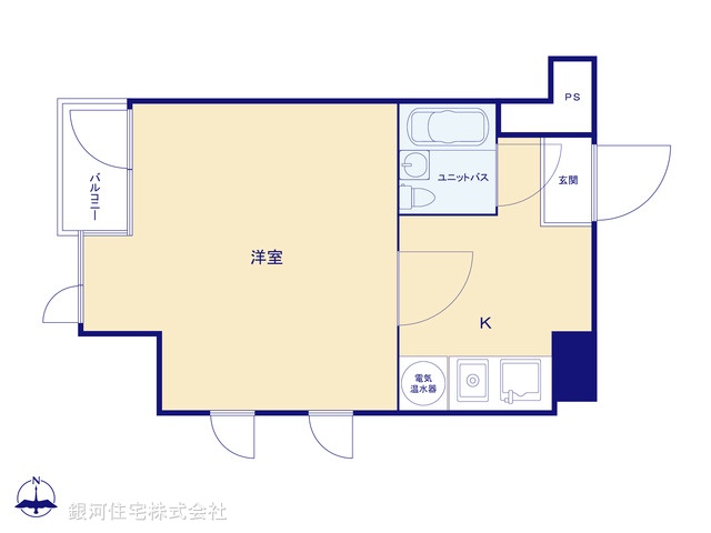 G00390319 東京都三鷹市下連雀３丁目 中古マンション 1680万円【間取図】