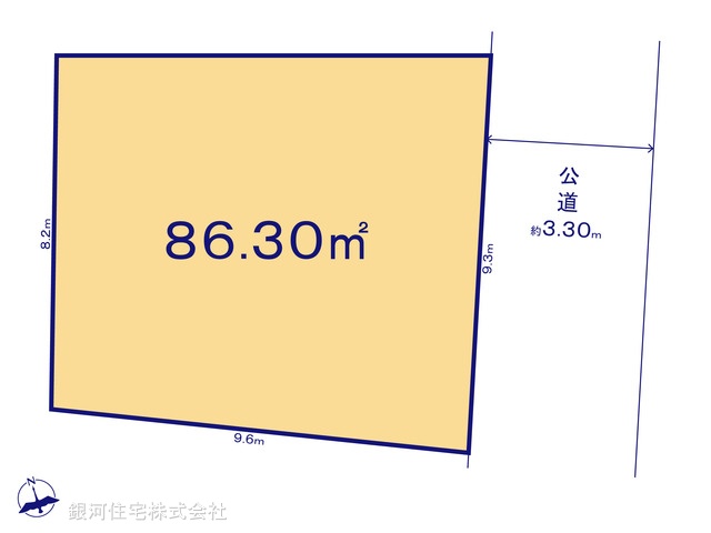 G00390490 東京都文京区白山５丁目 土地(建築条件付土地) 2億円【区画図】