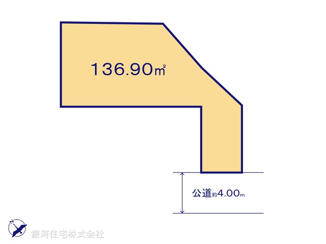 G00390501 埼玉県さいたま市西区大字指扇 土地 1980万円【区画図】