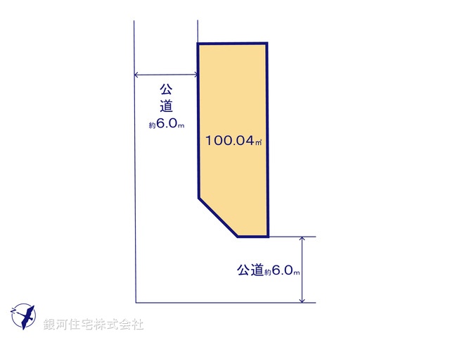 G00390625 千葉県習志野市藤崎６丁目 土地 3330万円【区画図】